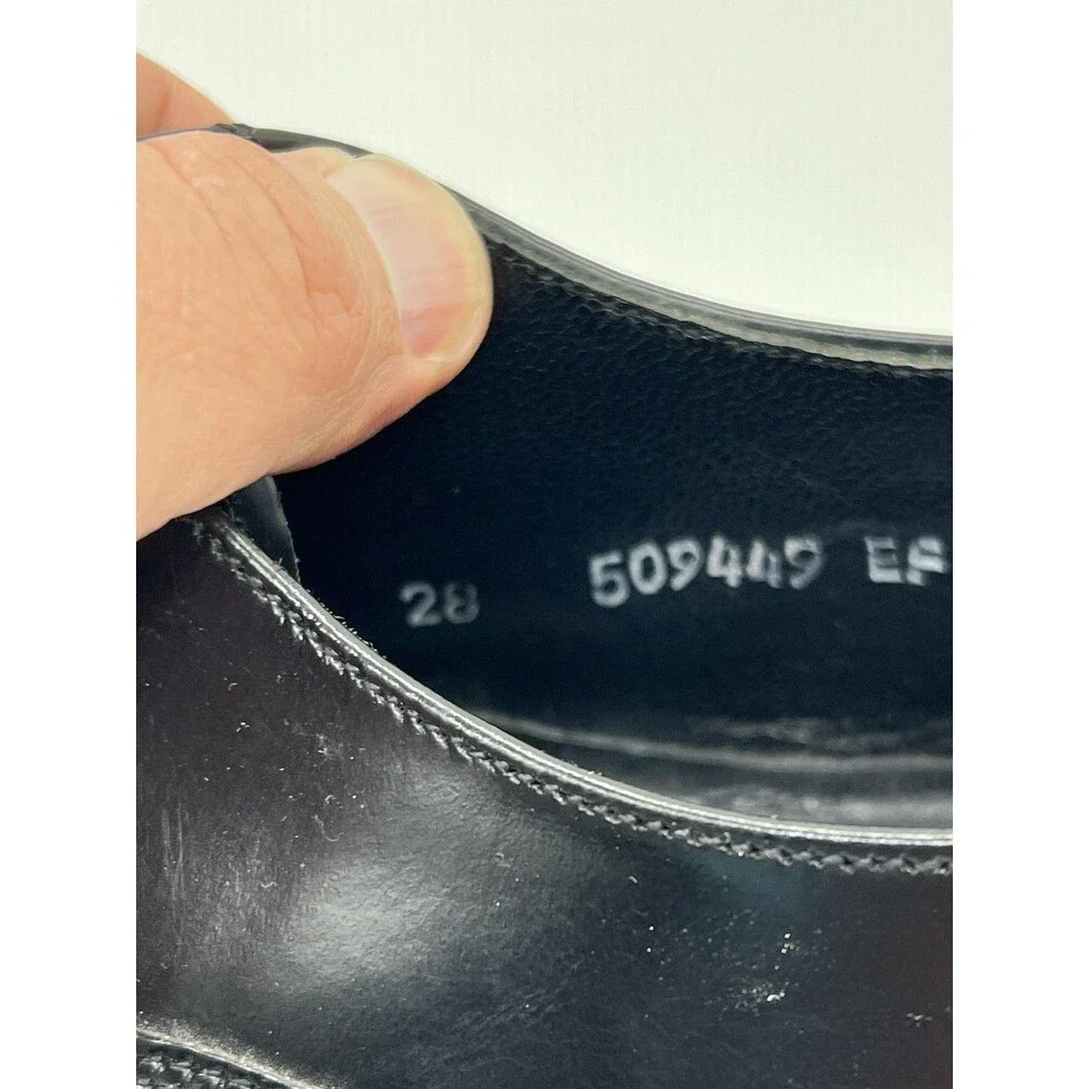 Florsheim Men's Size 11 E Black Leather Cap Toe Oxford Dress Shoes 509449